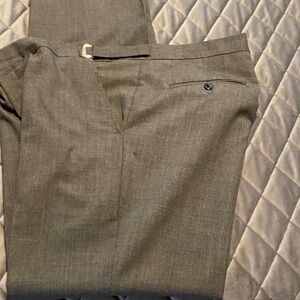 Norm Thompson Men's Elegant Gray Dress Pants